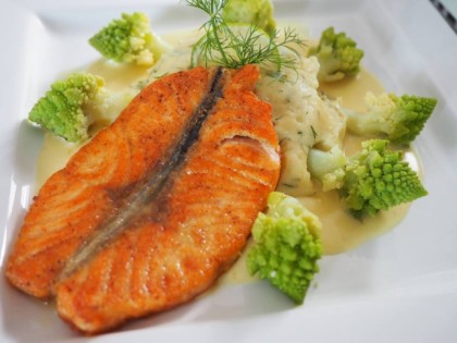 Foto: Blum Fisch- Spezialitäten auf Sylt Seafood Bistro